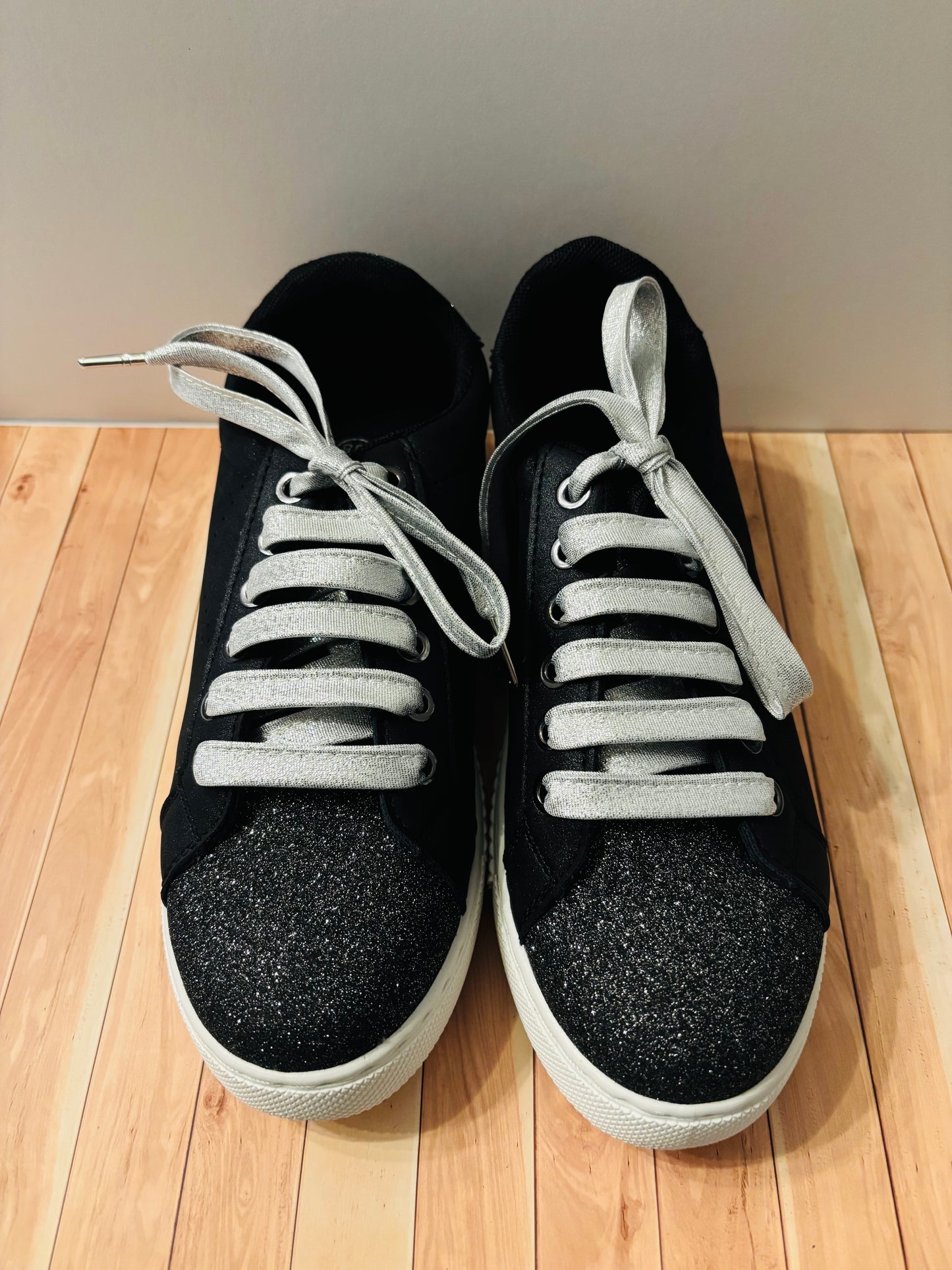 Lacets  argentés pailletés- Fabrication Française / Le Lacet Normand