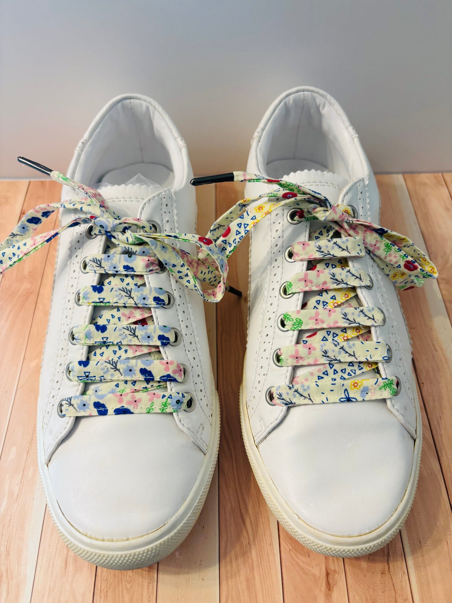 Lacets multicolores verts- Fabrication Française / le Lacet Normand